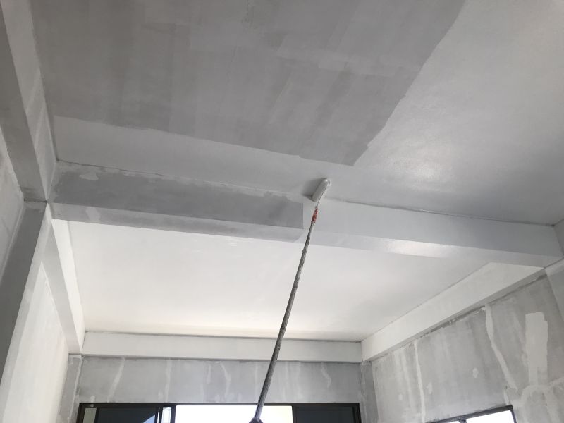 Commercial Ceiling Painting detail